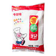 用今世味香糯米粉制作出美味的桂花芝麻凍糕